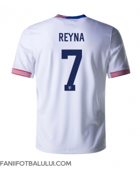Statele Unite Giovanni Reyna #7 Tricou Fotbal Replică Copa America 2024 Barbati Acasa